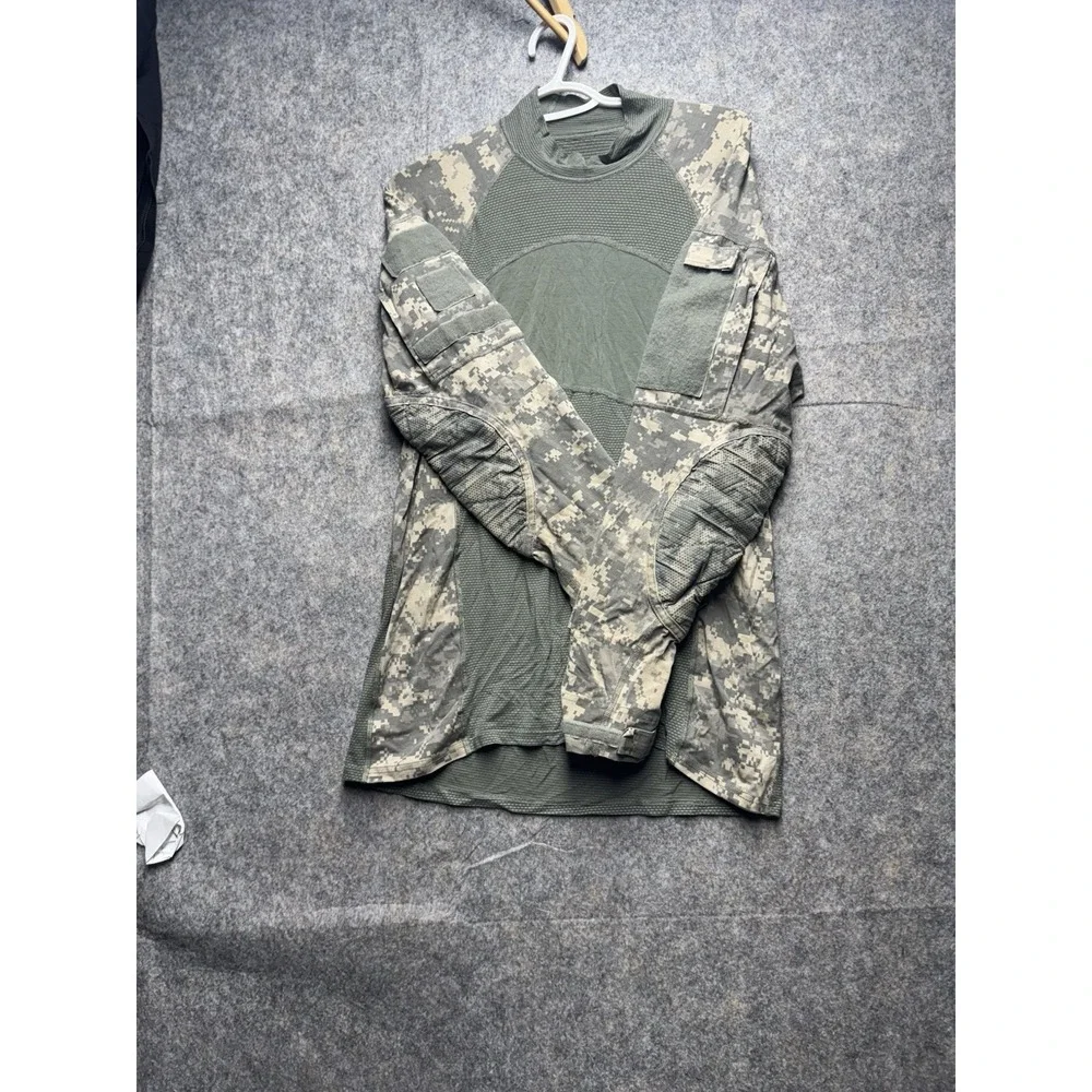 USGI ACU MASSIF DIGITAL CAMO ARMY COMBAT SHIRT ACS FLAME RESISTANT LONG SLEEVE-M